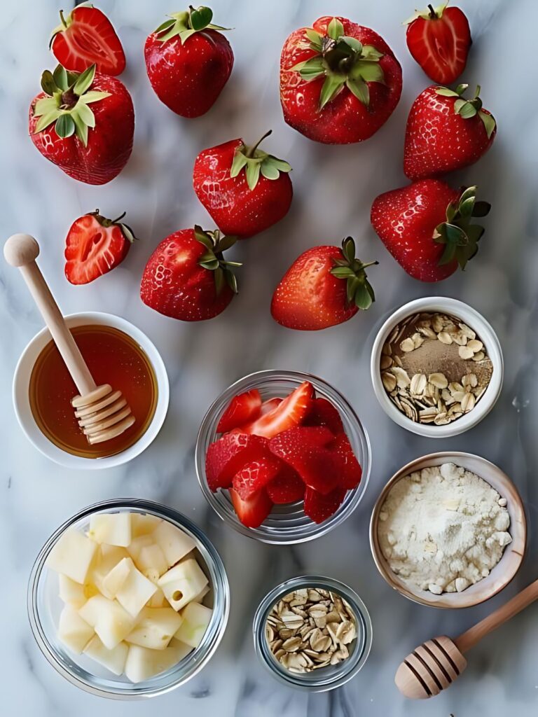 ingredient-mug-cake-fraise-healthy