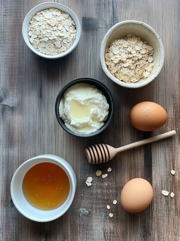 ingredients-mug-cake-flocon-avoine-fromage-blanc