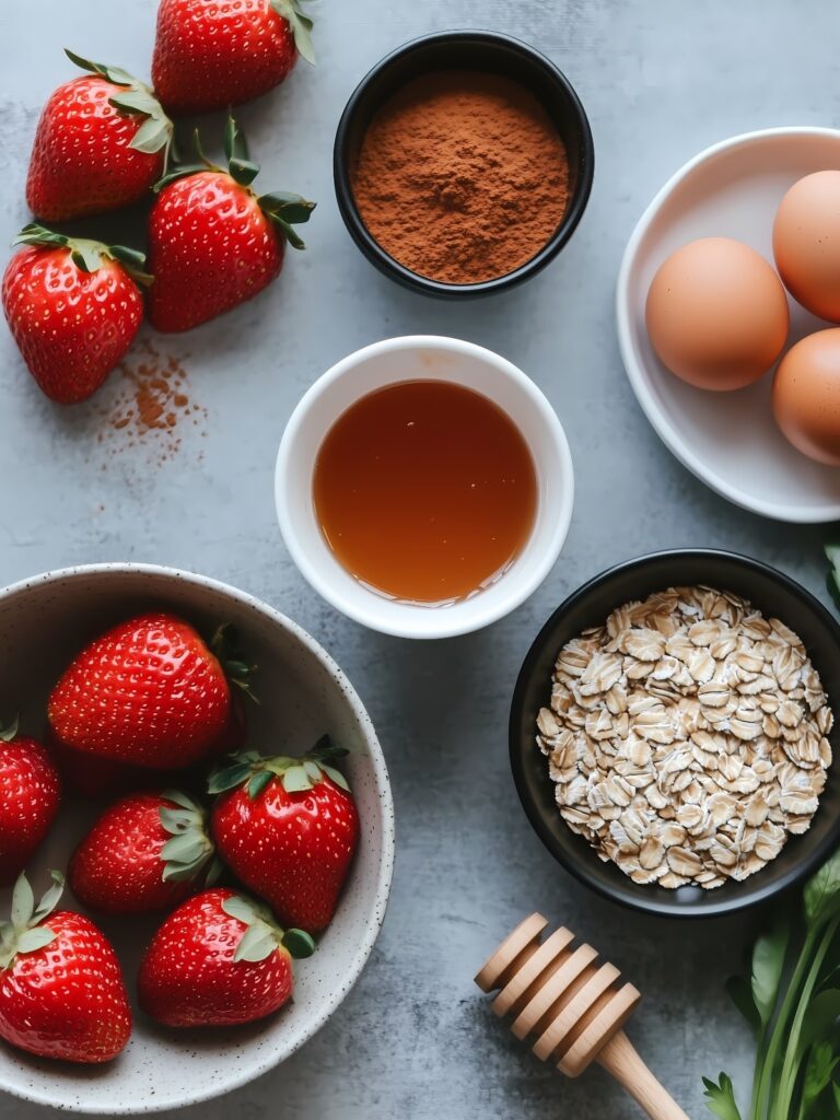 ingredients-mug-cake-flocon-avoine-healthy-sans-lait