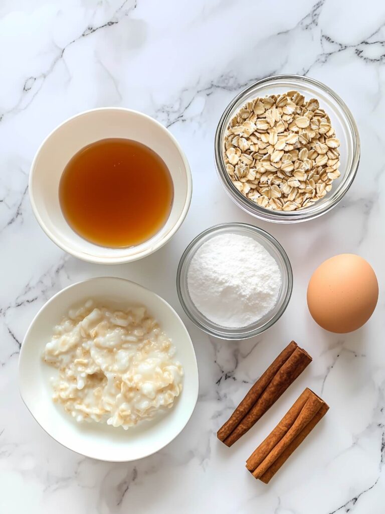 ingredients-mug-cake-flocon-avoine-sans-banane