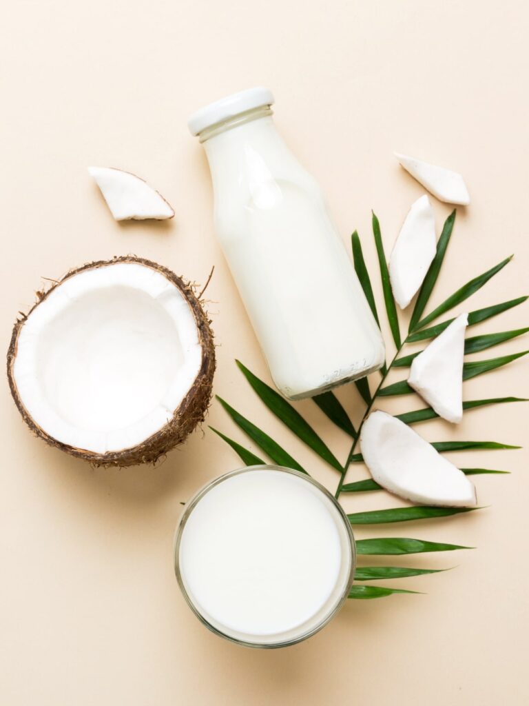 ingredients-mug-cake-lait-coco