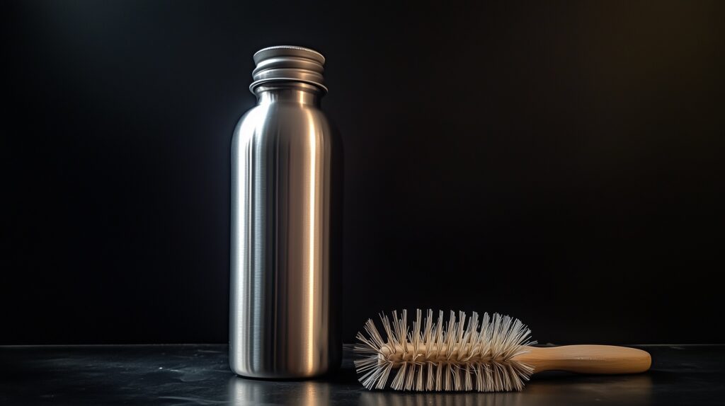 nettoyer-bouteille-inox