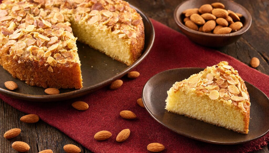Gateau-proteine-aux-amandes-scaled
