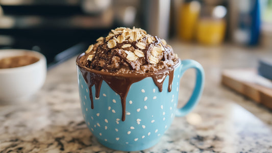 Mug Cake aux Flocons d'Avoine et au Nutella