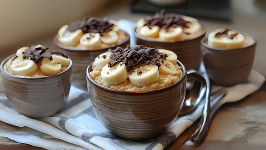 Mug Cake aux Flocons d'Avoine à la Banane et au Chocolat