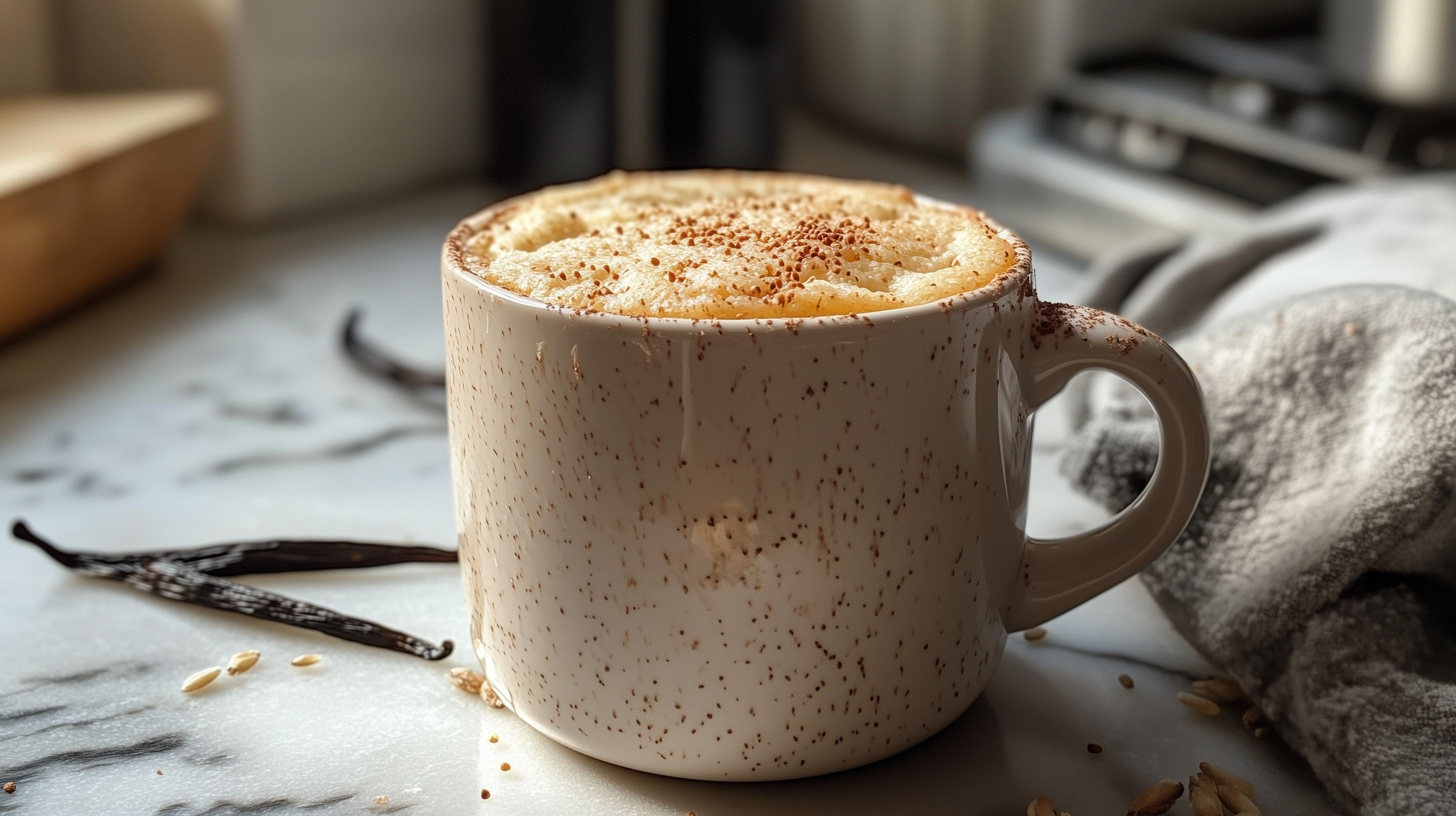 Mug Cakes avec de la Vanille