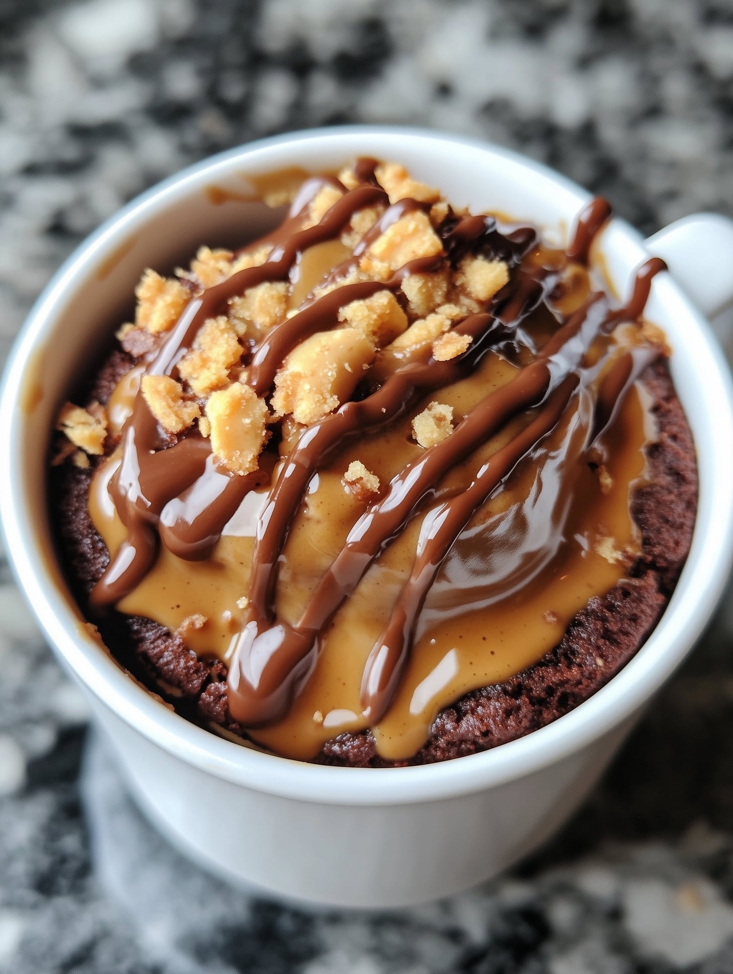 Mug Cakes avec du Beurre de Cacahuète