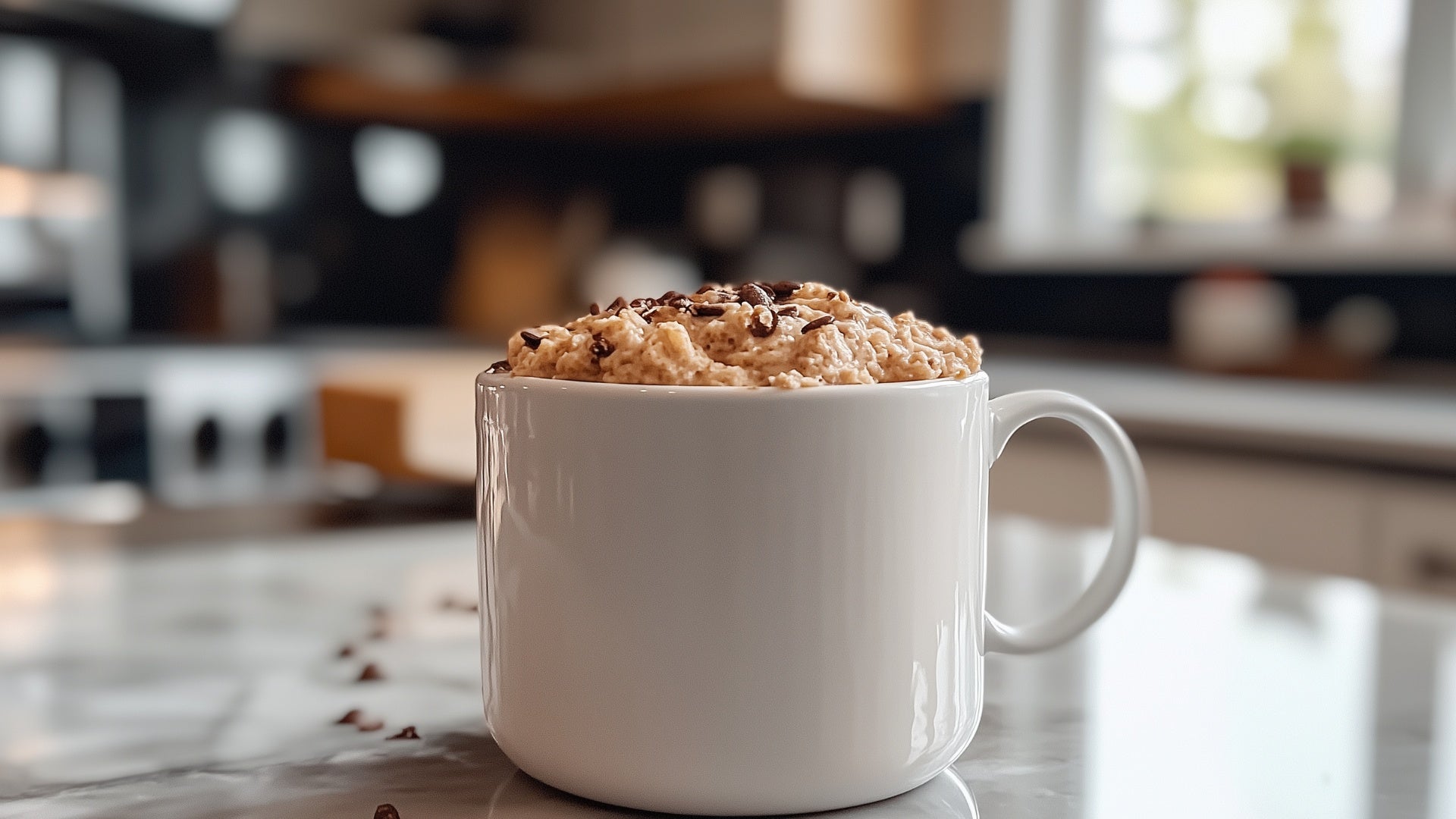 Mug Cake Sain aux Flocons d'Avoine