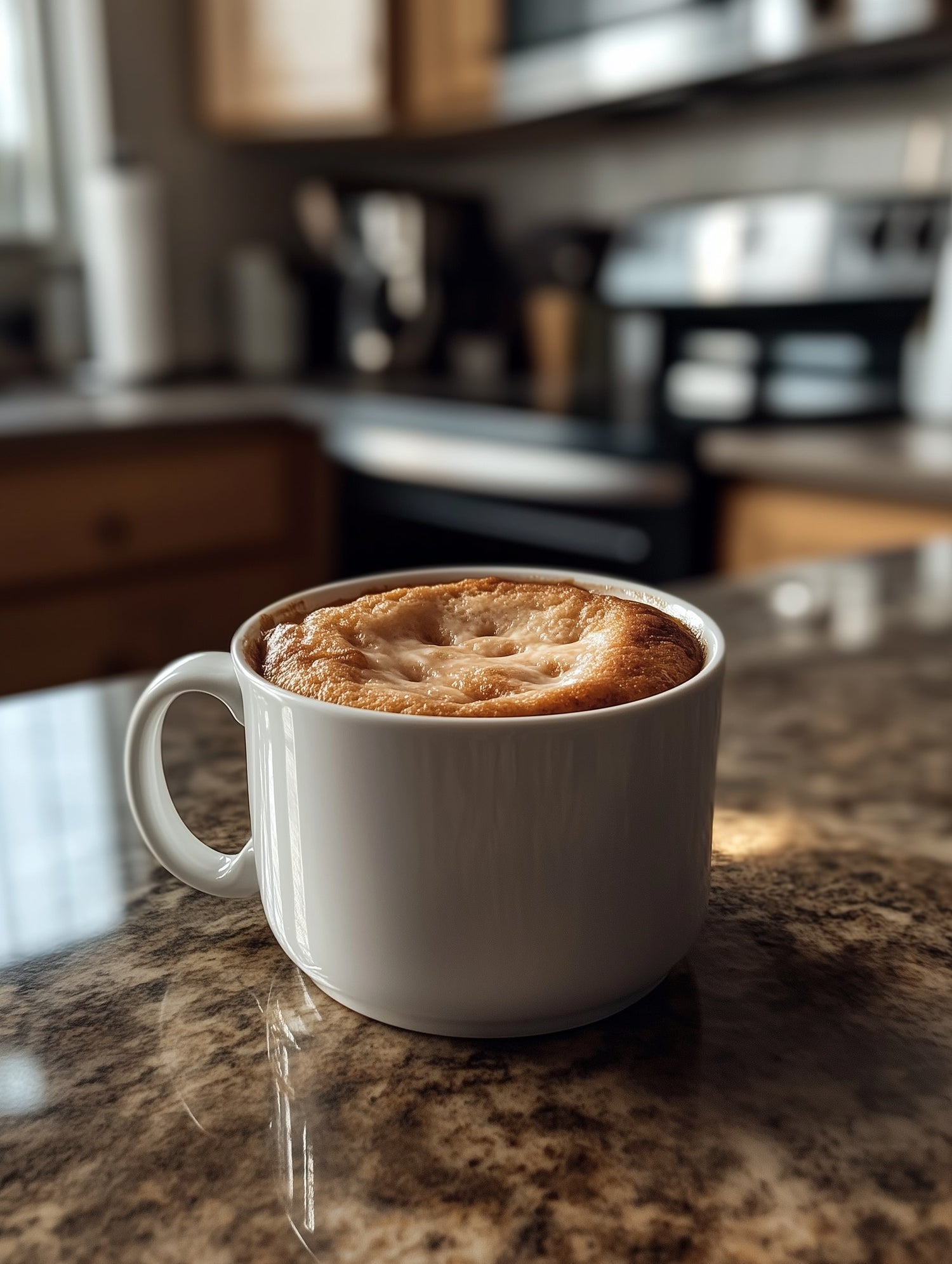 mug cake sans lait