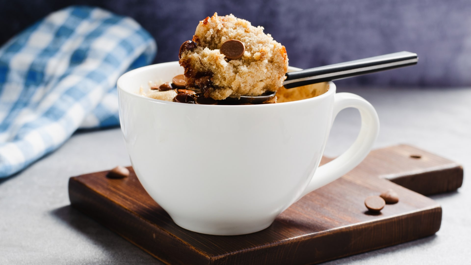 Mug Cake au Chocolat Sans Beurre - Bazar en Cuisine
