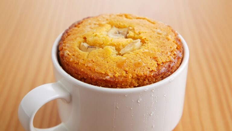 Mug Cake Healthy Banana Bread