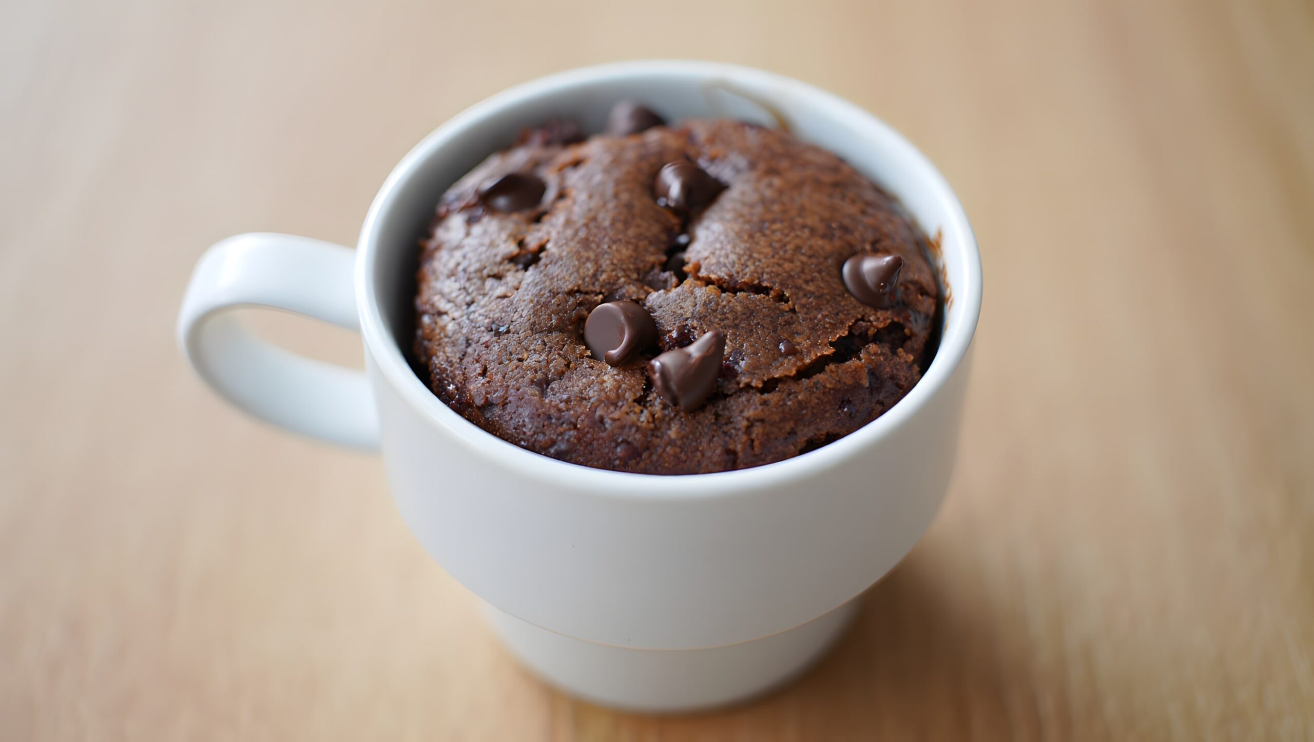 Mug Cake au Nutella Façon Cookie