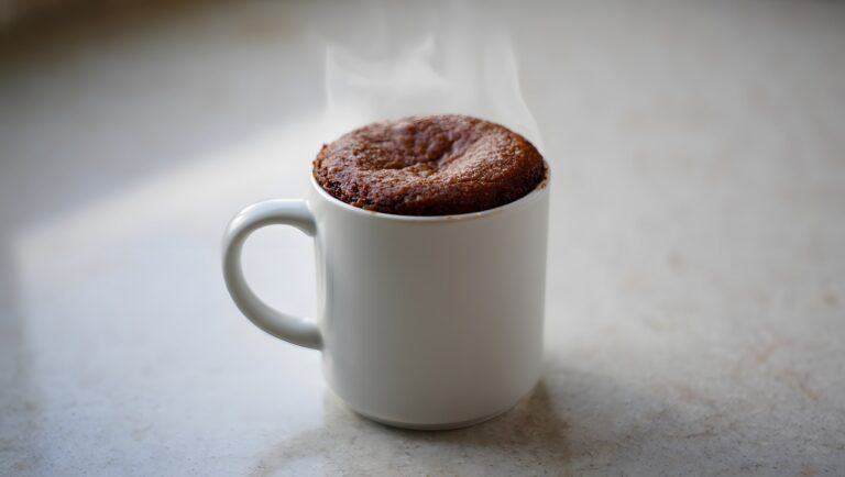 mug cake chocolat yahourt sans oeuf