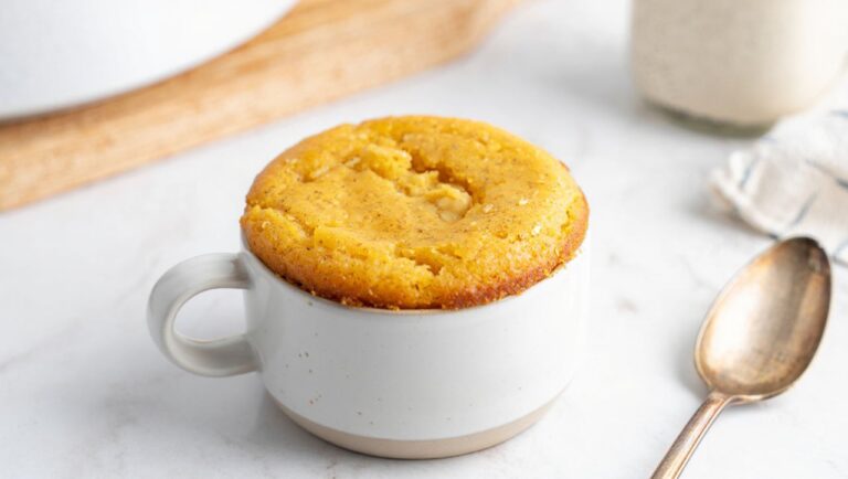 Mug Cake à la Banane, sans Farine