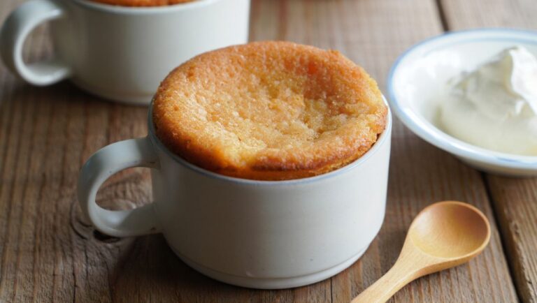 Mug Cake au Four, sans Œuf