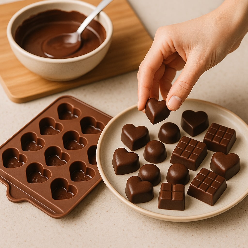 chocolats-faits-avec-un-moule