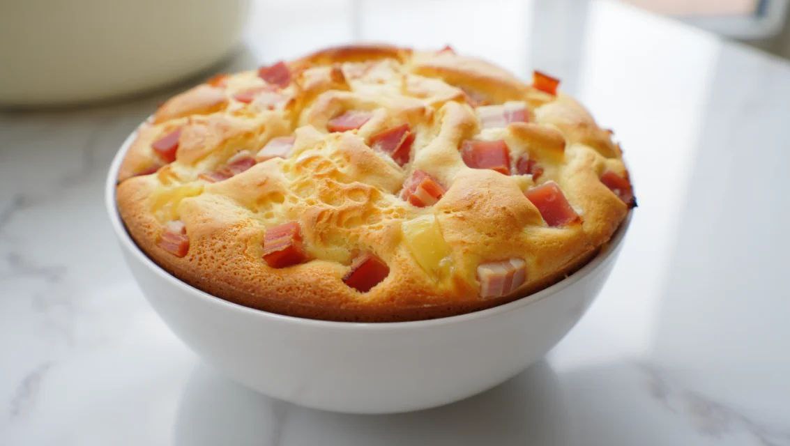 Bowl-Cake-Sale-au-Jambon-et-au-Fromage