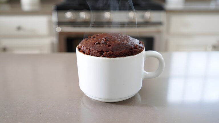 Mug Cake au Chocolat Nesquik, sans Œuf