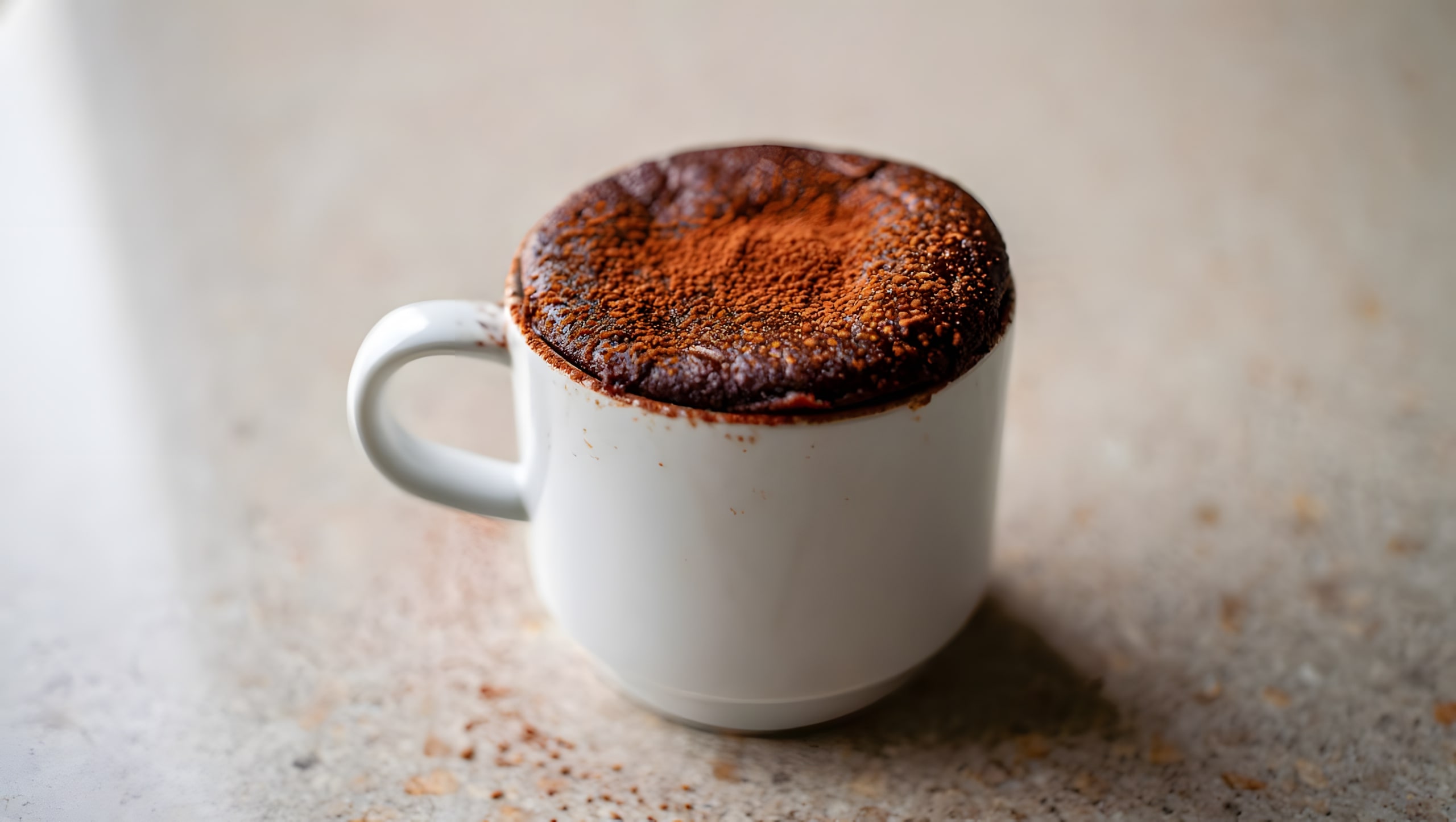 mug-cake-chocolat-poudre-banane