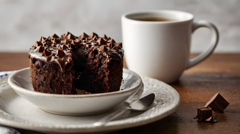 Mug Cake Protéiné au Chocolat