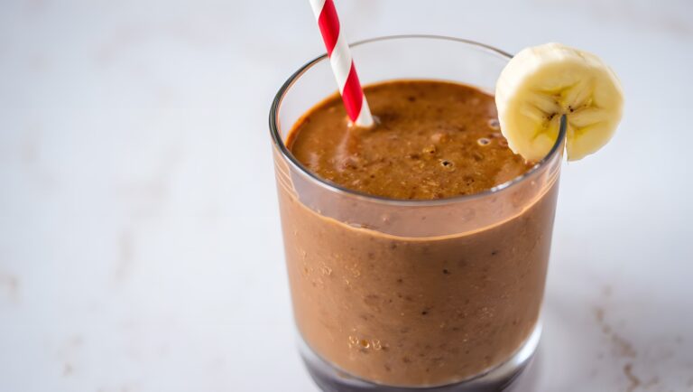smoothie-proteine-chocolat-banane